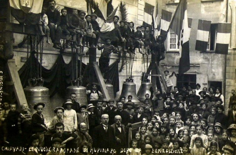 Chiavari 1912, Nouvelles cloches de Rupinaro après la Bénediciton