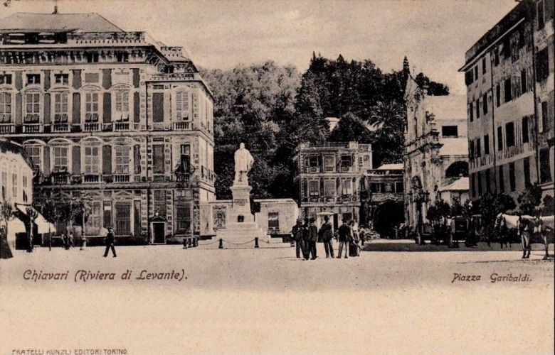 Chiavari, 1902: Piazza Garibaldi