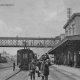 Chiavari 1916: stazione ferroviaria, il cavalcavia - foto di Riccardo Penna