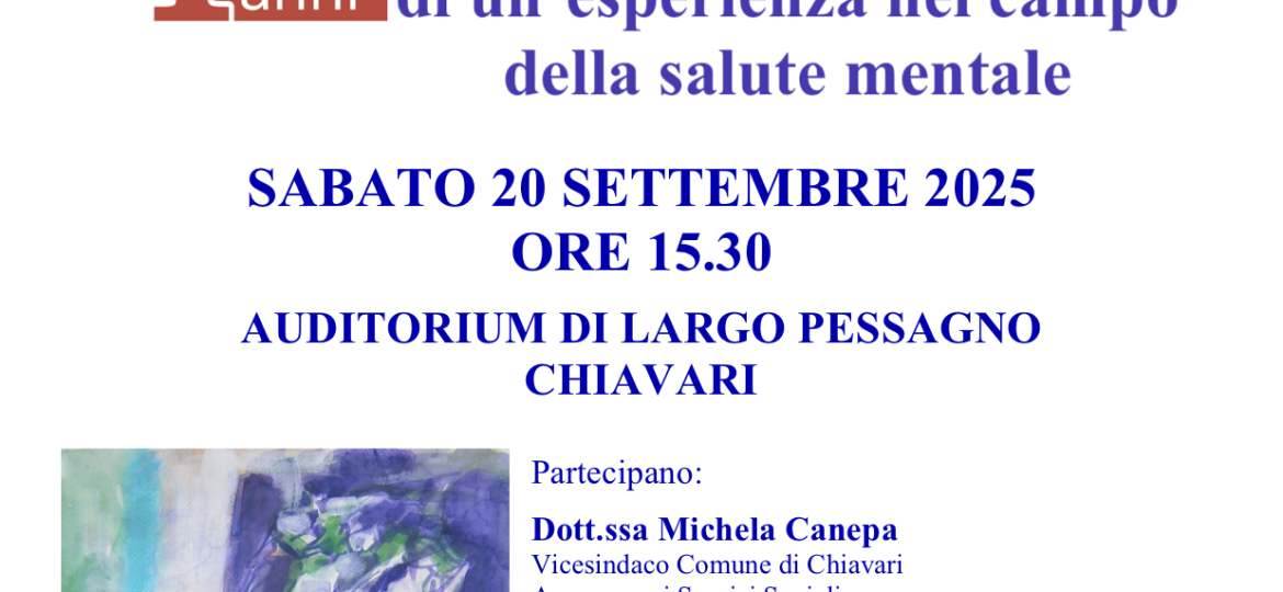 Locandina 40 anni Mosaico