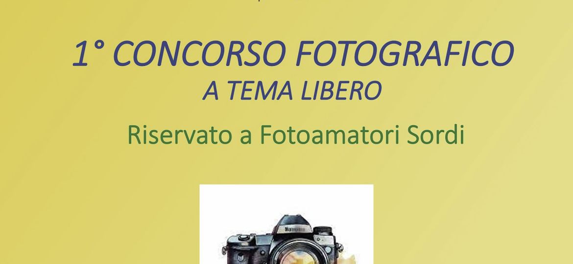 Locandina concorso 50x70