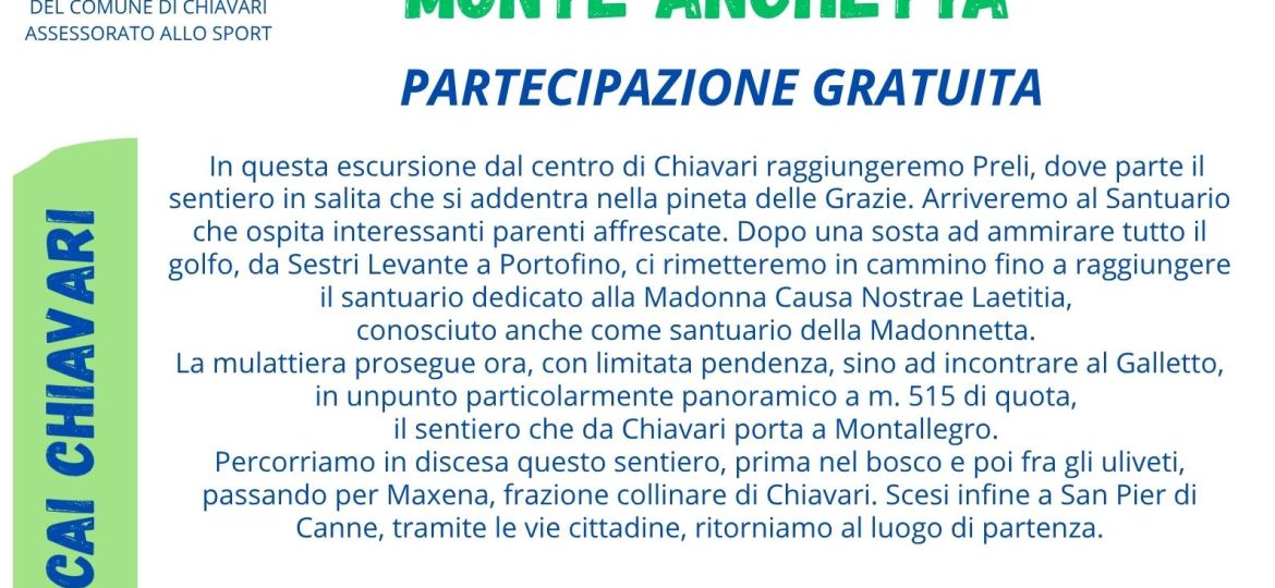 locandine Chiavari CAI